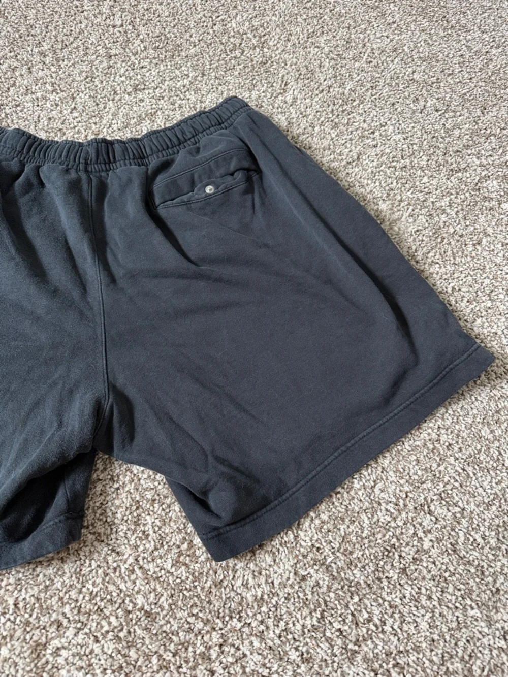🌿Nike Black Sweatshorts with White Nike Tag